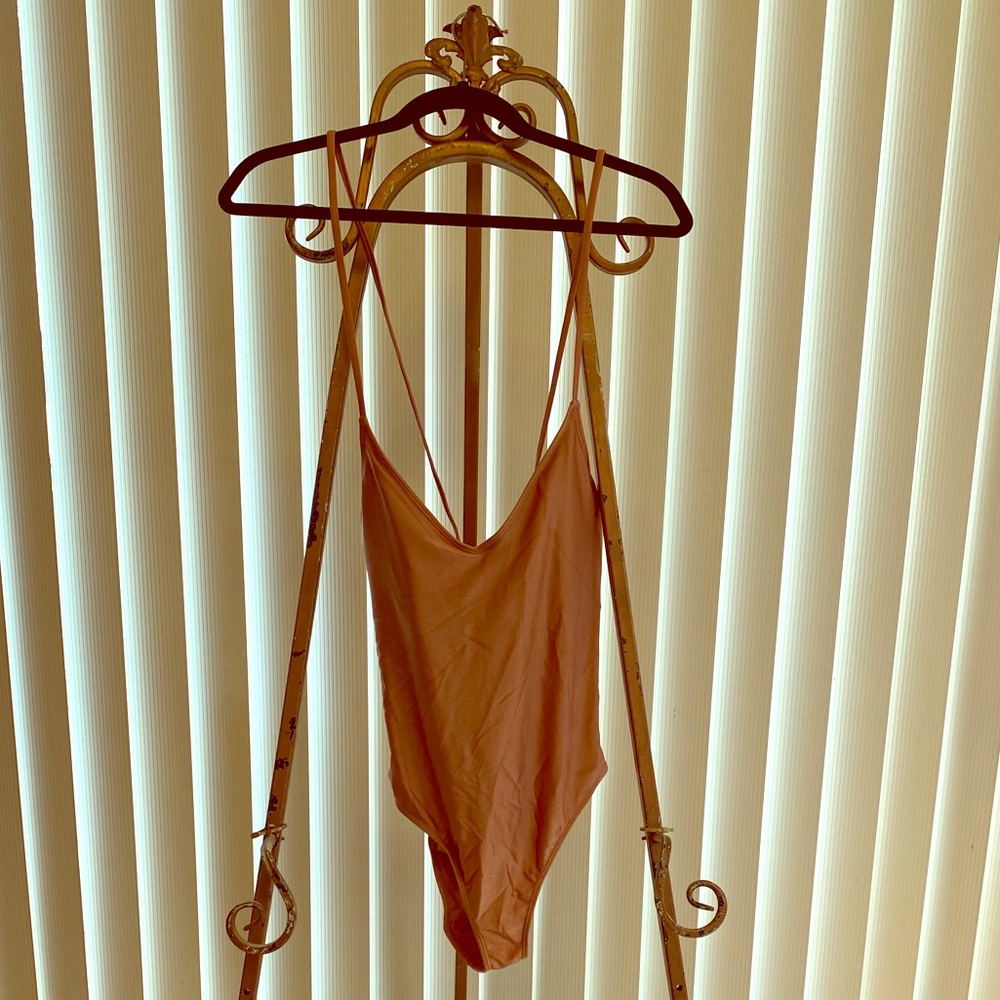 Bronze 1 Piece Swimsuit